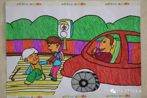 作品名称:《放学路上》