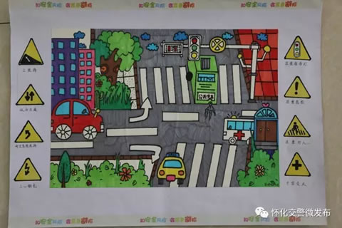作品名称:《交通安全》