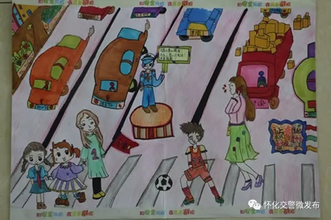 作品名称:《做一名遵守交通法规的公民》