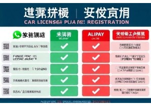 上牌照流程中缴费方式汇总微信支付宝与现场支付对比