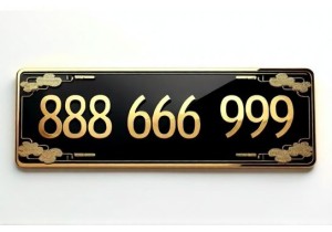 3位数吉祥车牌号码大全含888 666 999优选号段