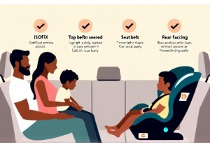 驾驶知识安全守则儿童乘车安全座椅安装位置与标准