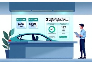 4S店代办上牌费用合理范围及避坑指南