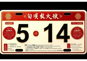 车牌号码怎么选避开谐音不吉如514我要死等组合
