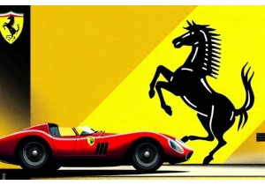 汽车标志文化解密法拉利跃马标志的由来与象征意义