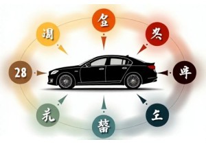 车牌号码吉凶风水学解析数字排列与气场关系