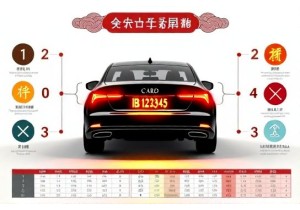 车牌号码吉凶计算方法手把手教你自测运势