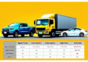 皮卡车是否按货车管理上牌流程与普通乘用车区别