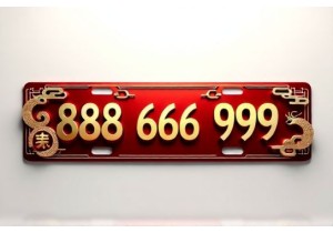 3位数吉祥车牌号码大全融合风水与现代审美