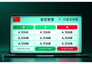 汽车上牌自选号规则详解哪些号段可选哪些不可选