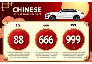 好的车牌号码大全助你选到吉利数字组合