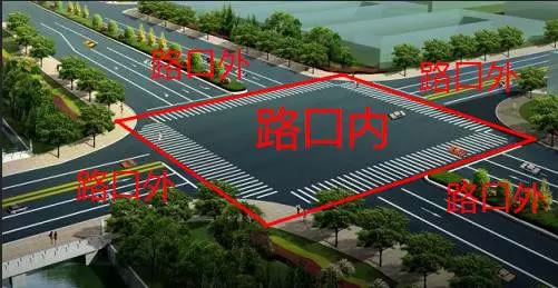“路口以外”是以路口为中心