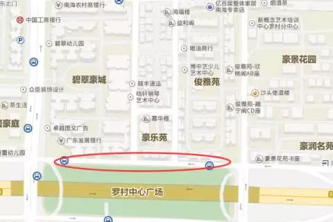 桂丹路辅道金湖一街路段