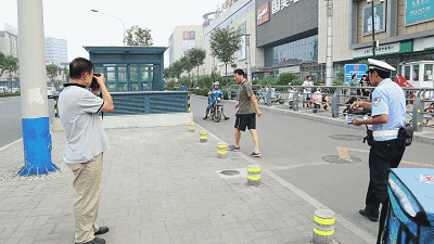 不顾危险,逆向行驶