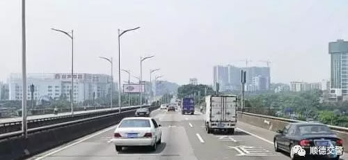 顺德抓拍违法占用车道的电子警察地点详情