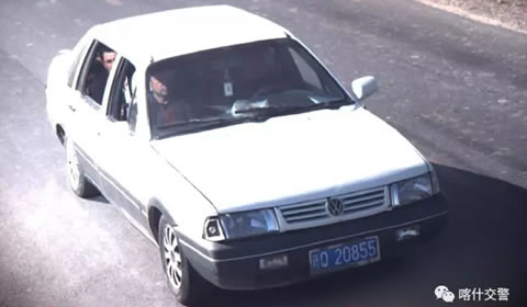 喀什交警：点名两个车牌号 交通违法加起来71起