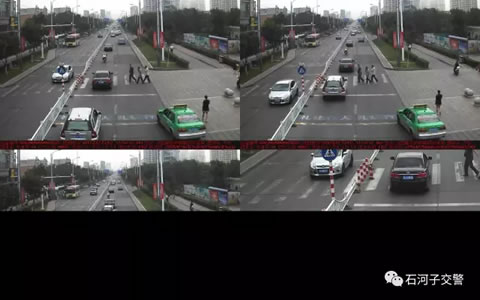 石河子交警：交通违法行为曝光