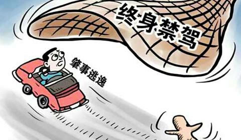 内蒙古小伙一时冲动肇事逃逸，被终生禁驾