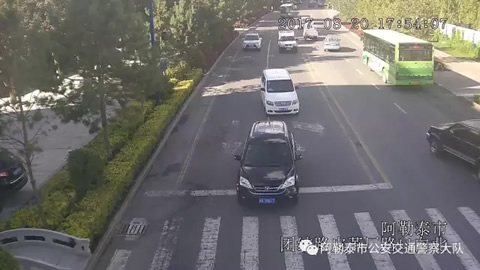 阿勒泰市28个路口 机动车交通违法行为抓拍曝光
