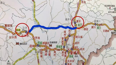 好消息!高平至沁水高速今天通车!太壮观!