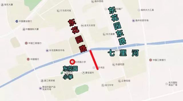 东花园路、东花园小学南侧道路及正泰路分期占道施工（图解）