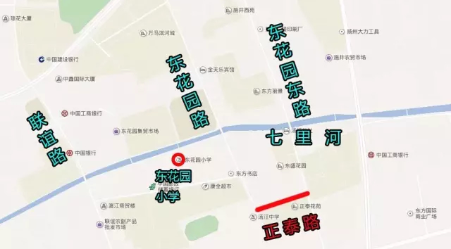 东花园东路至东花园路段