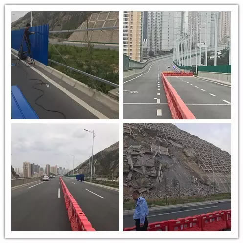 兰州北环路明晨7时解除交通管制