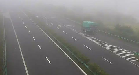 7：珲乌高速144KM安图收费站附近