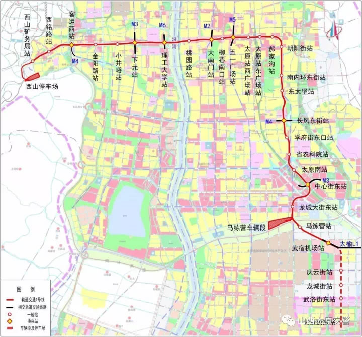 太原轨道交通1号线一期、2号线二期工程勘察启动！施工占道！