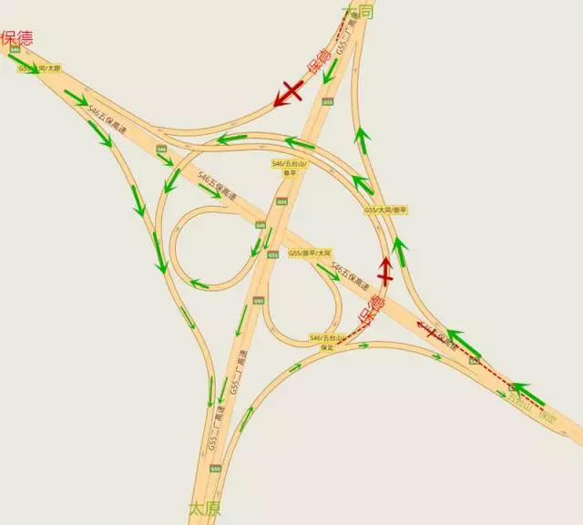 15日上午8:40起，山西五保高速（秦城互通）临时管制