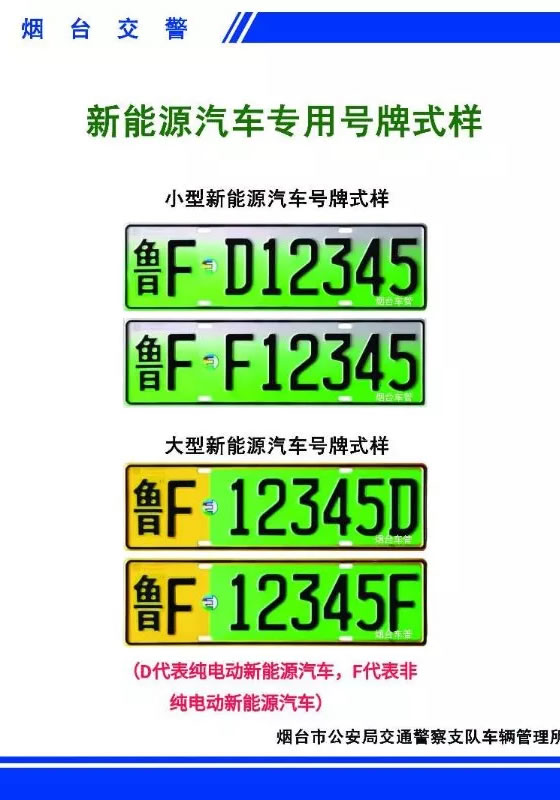 烟台新能源汽车6位车牌启用！上牌攻略指南及号段！