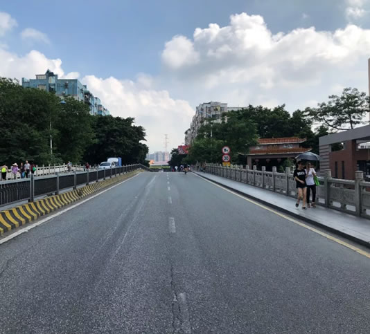 黄岐大桥前将有封闭施工,过往车辆注意绕行