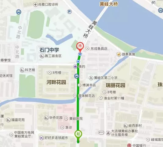 黄岐大桥北行暂不受影响