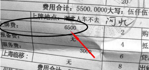 汽车4S店违法强收上牌服务费