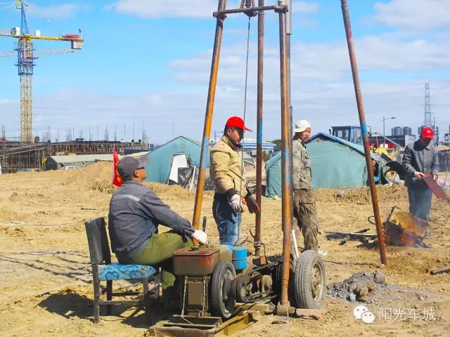 大同车管所新址阳光车城项目地南侧开始地勘了-(2)