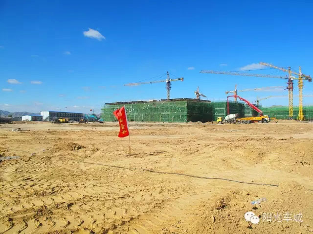 大同车管所新址阳光车城项目南侧开始地勘了