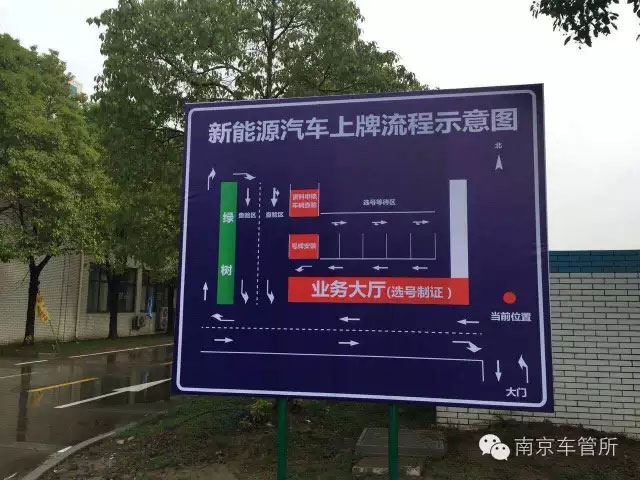2个专门上牌点，辟出近1万平米专用场地，新增近千平米工棚，专门用于新能源车上牌-(5)